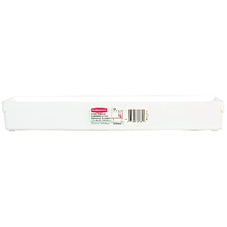 Rubbermaid 2 in. H X 6 in. W X 15 in. D Plastic Drawer Organizer 2918-RD WHT
